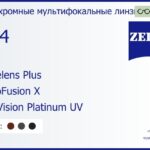 Офисная линза для очков Carl Zeiss Officelens Plus 1.74 PhotoFusion X DuraVision Platinum UV, рецептурная, Sph 9.00 — -14.00, Cyl 0.00 — 6.00