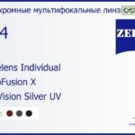 Офисная линза для очков Carl Zeiss Officelens Individual 1.74 PhotoFusion X DuraVision Silver UV, рецептурная, Sph 9.00 — -14.00, Cyl 0.00 — 6.00