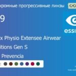 Фотохромная прогрессивная линза для очков из поликарбоната Essilor Varilux Physio Extensee Airwear 1.59 Transitions Gen S Crizal Prevencia, Sph 6.00 — -10.00, Cyl 0.00 — 6.00