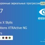 Фотохромная зеркальная прогрессивная линза для очков Essilor Varilux X Stylis 1.67 Transitions XTRActive NG Mirrors, Sph 9.00 — -12.00, Cyl 0.00 — 6.00
