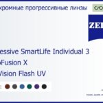 Фотохромная прогрессивная линза для очков Carl Zeiss Progressive SmartLife Individual 3 1.6 PhotoFusion X DuraVision Flash UV, Sph 6.00 — -10.00, Cyl 0.00 — 6.00