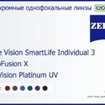 Фотохромная линза для очков Carl Zeiss Single Vision SmartLife Individual 3 1.5 PhotoFusion X DuraVision Platinum UV, рецептурная, Sph 6.00 — -6.00, Cyl 0.00 — 4.00
