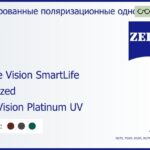 Тонированная поляризационная линза для очков Carl Zeiss Single Vision SmartLife 1.5 Polarized DuraVision Platinum UV, рецептурная, Sph 8.00 — -8.00, Cyl 0.00 — 4.00