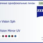 Линза для очков Carl Zeiss Single Vision Sph 1.5 DuraVision Mirror UV, рецептурная, Sph 23.00 — -20.00, Cyl 0.00 — 10.00