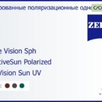 Тонированная поляризационная линза для очков Carl Zeiss Single Vision Sph 1.5 AdaptiveSun Polarized DuraVision Sun UV, рецептурная, Sph 8.00 — -8.00, Cyl 0.00 — 4.00