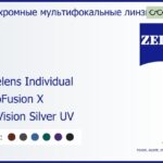 Офисная линза для очков Carl Zeiss Officelens Individual 1.5 PhotoFusion X DuraVision Silver UV, рецептурная, Sph 5.00 — -7.00, Cyl 0.00 — 4.00