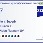Офисная линза для очков Carl Zeiss Officelens Superb 1.67 PhotoFusion X DuraVision Platinum UV, рецептурная, Sph 8.00 — -12.00, Cyl 0.00 — 6.00