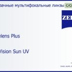 Офисная линза для очков Carl Zeiss Officelens Plus 1.6 DuraVision Sun UV, рецептурная, Sph 6.00 — -10.00, Cyl 0.00 — 6.00