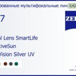 Тонированная линза для очков с поддержкой аккомодации Carl Zeiss Digital Lens SmartLife 1.67 AdaptiveSun DuraVision Silver UV, рецептурная, Sph 8.00 — -12.00, Cyl 0.00 — 6.00