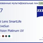 Тонированная линза для очков с поддержкой аккомодации Carl Zeiss Digital Lens SmartLife 1.67 AdaptiveSun DuraVision Platinum UV, рецептурная, Sph 8.00 — -12.00, Cyl 0.00 — 6.00