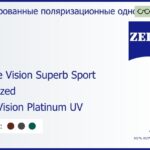 Тонированная поляризационная линза для очков Carl Zeiss Single Vision Superb Sport 1.6 Polarized DuraVision Platinum UV, рецептурная, Sph 6.00 — -6.00, Cyl 0.00 — 6.00