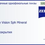 Минеральная линза для очков Carl Zeiss Single Vision Sph Mineral 1.7 Без покрытия, рецептурная, Sph 25.00 — -30.00, Cyl 0.00 — 12.00