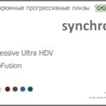Фотохромная прогрессивная линза для очков Synchrony by Carl Zeiss Progressive Ultra HDV 1.6 PhotoFusion HMC, Sph 6.00 — -12.00, Cyl 0.00 — 6.00