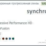 Фотохромная прогрессивная линза для очков Synchrony by Carl Zeiss Progressive Performance HD 1.6 PhotoFusion HMCX, Sph 6.00 — -12.00, Cyl 0.00 — 6.00