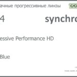 Прогрессивная линза для очков Synchrony by Carl Zeiss Progressive Performance HD 1.74 HMC Blue, Sph 10.00 — -16.00, Cyl 0.00 — 6.00