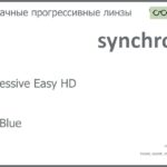 Прогрессивная линза для очков Synchrony by Carl Zeiss Progressive Easy HD 1.5 HMC Blue, Sph 6.00 — -10.00, Cyl 0.00 — 6.00