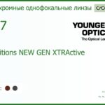 Линза для очков TV Younger Optics 1.67 Transitions NEW GEN XTRActive Gray/Brown HMC РЕЦЕПТУРНАЯ ЛИНЗА