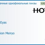 Линза для очков Hoya Hilux Eyas 1.6 Hi-Vision Meiryo, Sph 6.00 — -8.00, Cyl 0.00 — 2.00