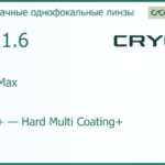 Линза для очков CRYOL 1.6 AS LentiMax HMC+