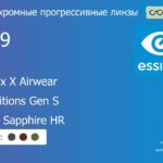 Фотохромная прогрессивная линза для очков из поликарбоната Essilor Varilux X Airwear 1.59 Transitions Gen S Crizal Sapphire HR, Sph 6.00 — -10.00, Cyl 0.00 — 6.00