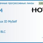 Прогрессивная линза для очков Hoya Hoyalux ID MySelf 1.74 HVLL BLC, Sph 12.00 — -15.00, Cyl 0.00 — 6.00