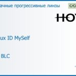 Прогрессивная линза для очков Hoya Hoyalux ID MySelf 1.6 HVLL BLC, Sph 8.00 — -11.00, Cyl 0.00 — 6.00