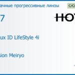 Прогрессивная линза для очков Hoya Hoyalux ID LifeStyle 4i 1.67 Hi-Vision Meiryo, Sph 8.00 — -12.00, Cyl 0.00 — 6.00
