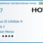 Фотохромная прогрессивная линза для очков Hoya Hoyalux ID LifeStyle 4i 1.67 Sensity 2 Hi-Vision Meiryo, Sph 8.00 — -12.00, Cyl 0.00 — 6.00