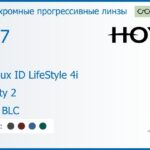 Фотохромная прогрессивная линза для очков Hoya Hoyalux ID LifeStyle 4i 1.67 Sensity 2 HVLL BLC, Sph 8.00 — -12.00, Cyl 0.00 — 6.00