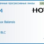Прогрессивная линза для очков Hoya Hoyalux Balansis 1.74 HVLL BLC, Sph 8.00 — -13.00, Cyl 0.00 — 6.00