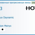 Тонированная прогрессивная линза для очков Hoya Hoyalux Daynamic 1.53 Color Hi-Vision Meiryo, Sph 6.00 — -8.00, Cyl 0.00 — 6.00