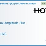 Прогрессивная линза для очков Hoya Hoyalux Amplitude Plus 1.6 HVLL UVC, Sph 6.00 — -13.00, Cyl 0.00 — 6.00