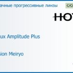 Прогрессивная линза для очков Hoya Hoyalux Amplitude Plus 1.5 Hi-Vision Meiryo, Sph 6.00 — -8.00, Cyl 0.00 — 6.00