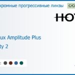 Фотохромная прогрессивная линза для очков Hoya Hoyalux Amplitude Plus 1.5 Sensity 2 HVA, Sph 6.00 — -8.00, Cyl 0.00 — 6.00
