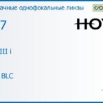 Линза для очков с поддержкой аккомодации Hoya Sync III i 1.67 HVLL BLC, рецептурная, Sph 7.00 — -13.00, Cyl 0.00 — 6.00