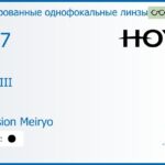 Тонированная линза для очков с поддержкой аккомодации Hoya Sync III 1.67 Color Hi-Vision Meiryo, рецептурная, Sph 7.00 — -13.00, Cyl 0.00 — 6.00