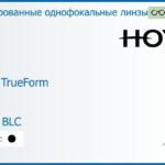 Тонированная линза для очков Hoya Hilux TrueForm 1.6 Color HVLL BLC, рецептурная, Sph 8.00 — -13.00, Cyl 0.00 — 4.00