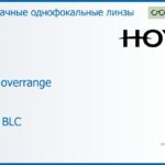 Линза для очков Hoya Hilux overrange 1.5 HVLL BLC, рецептурная, Sph 14.00 — -11.00, Cyl 0.00 — 6.00