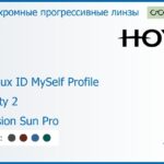 Фотохромная прогрессивная линза для очков Hoya Hoyalux ID MySelf Profile 1.5 Sensity 2 Hi-Vision Sun Pro, Sph 6.00 — -8.00, Cyl 0.00 — 6.00